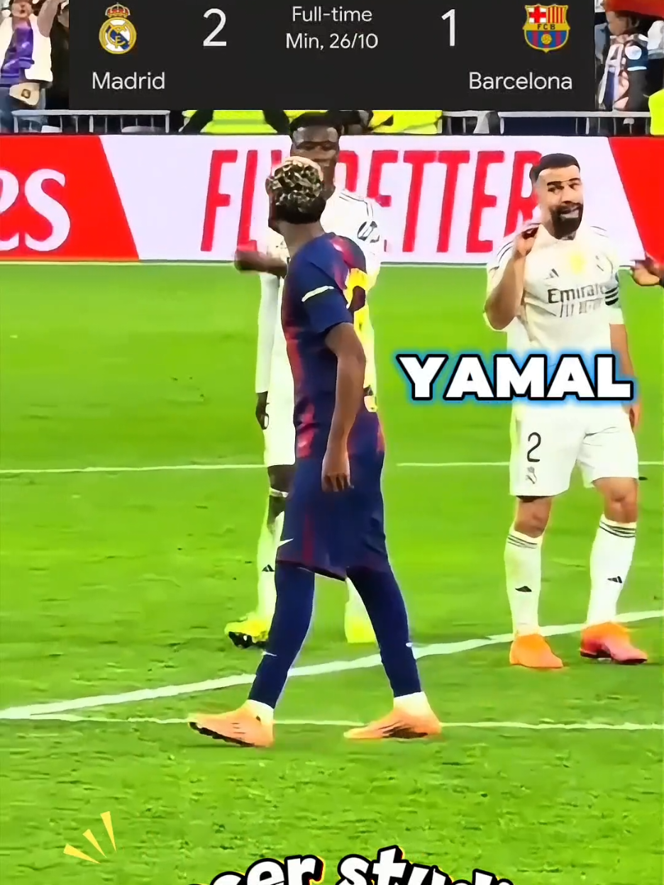 Yamal Nangis Kalah Lawan Madrid #fyp #lamineyamal 