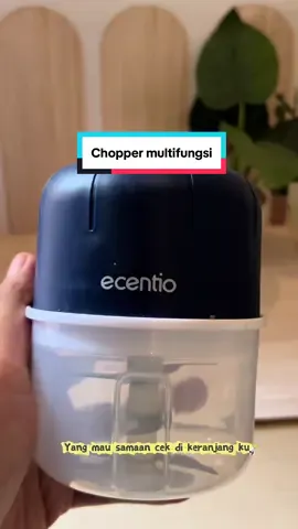 Ecentio mini chopper #chopper #choppermurah #ecentio #blenderportable 