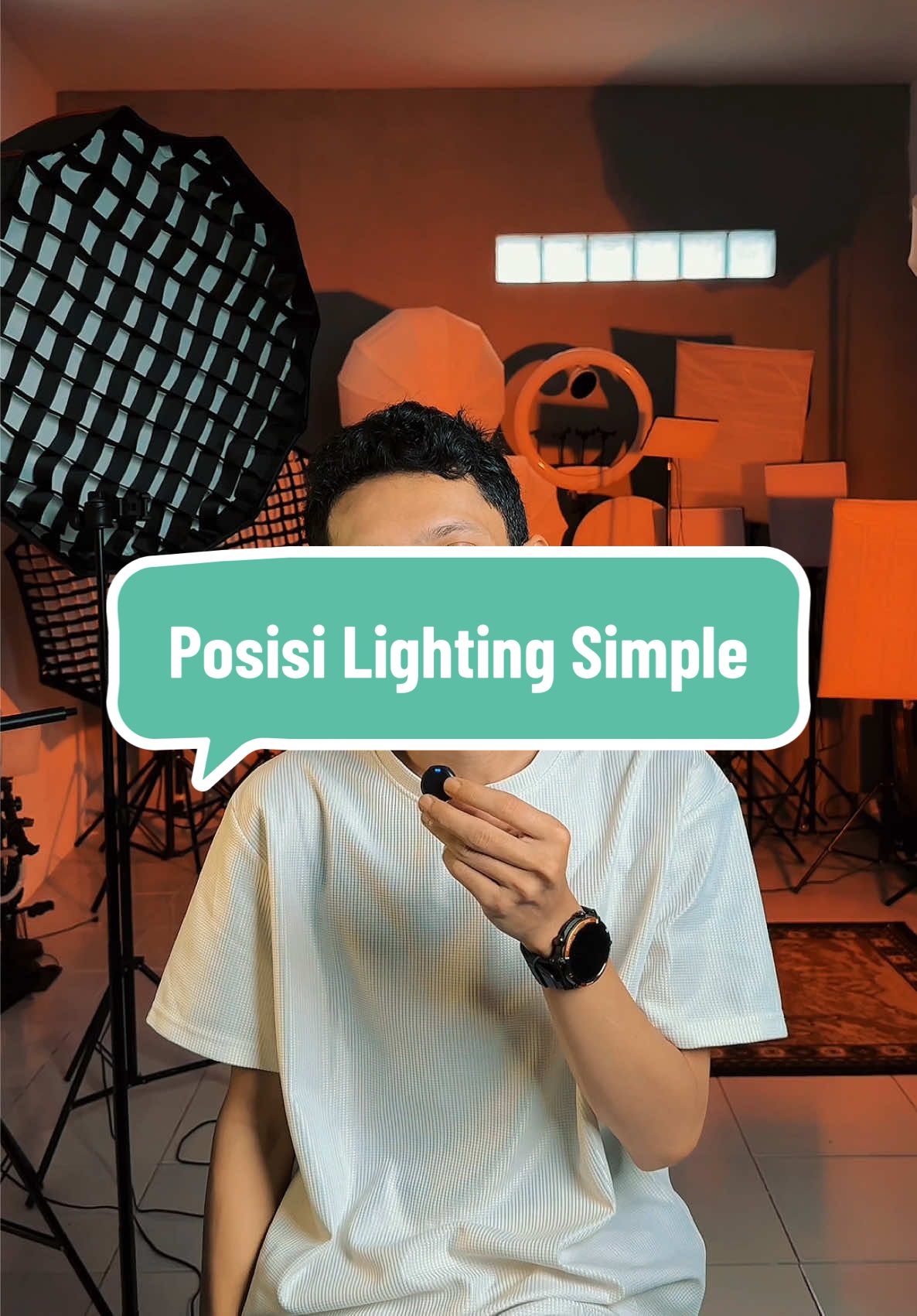 Posisi Lighting Mode Simple #NovoDoveCabelos #lighting #posisilighting #ian_asgar 