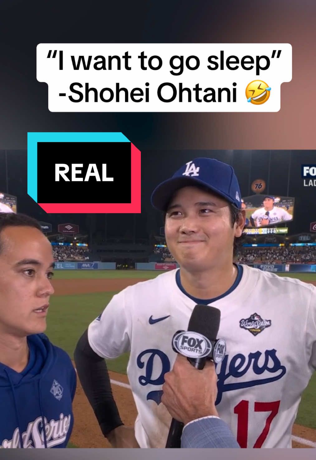 Shohei Ohtani is scheduled to start Game 4 in UNDER 18 HOURS. 😳💤 #WorldSeries #MLB #dodgers #shoheiohtani #baseball 