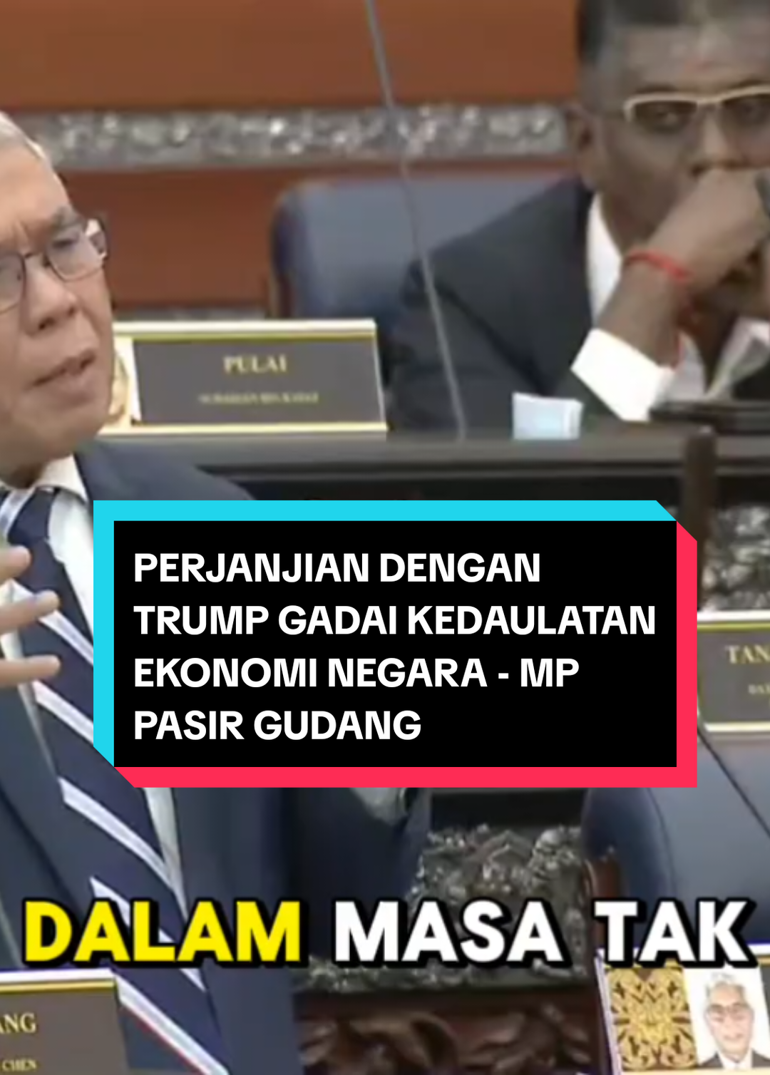 Perjanjian dengan Trump gadai kedaulatan ekonomi negara! — MP Pasir Gudang