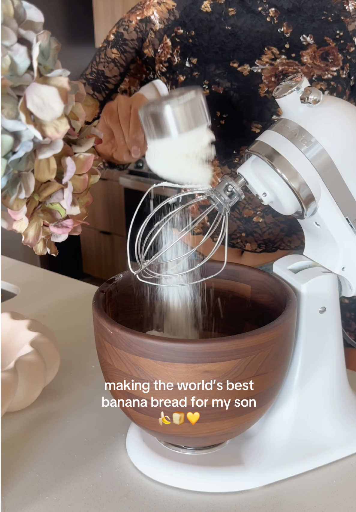 a little baking therapy 🍞🍌 #bananabread #fyp