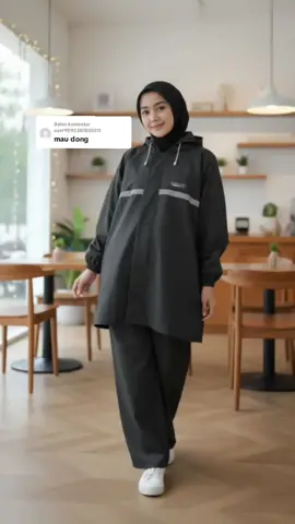 Membalas @user9093387805511 Promo jas hujan dewasa murah raincoats mantel Scorpio setelan celana pria wanita 