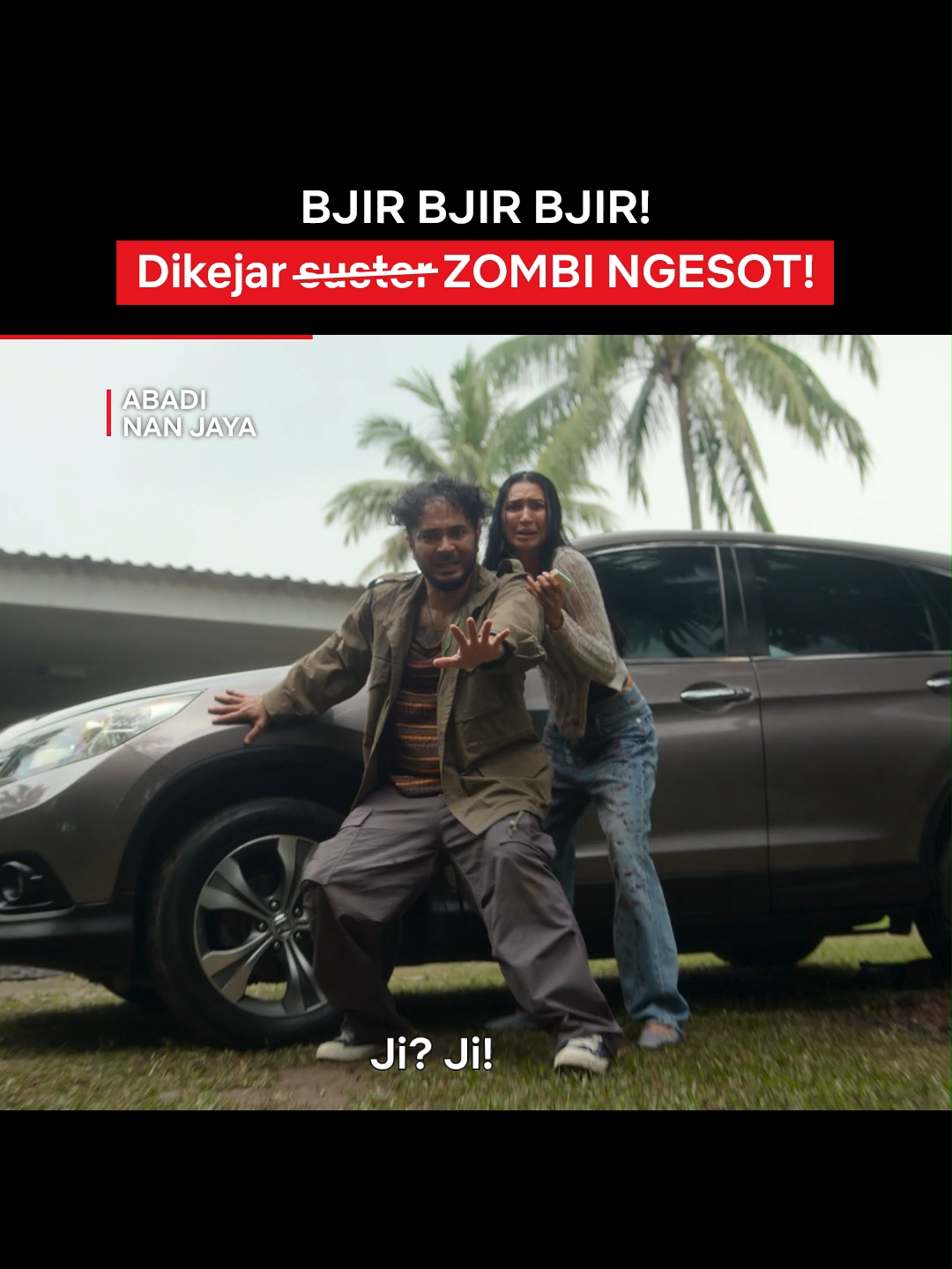 Badan dan kaki dijual terpisah 😂 #Netflix #AbadiNanJaya #MarthinoLio #MikhaTambayong #FilmIndonesia