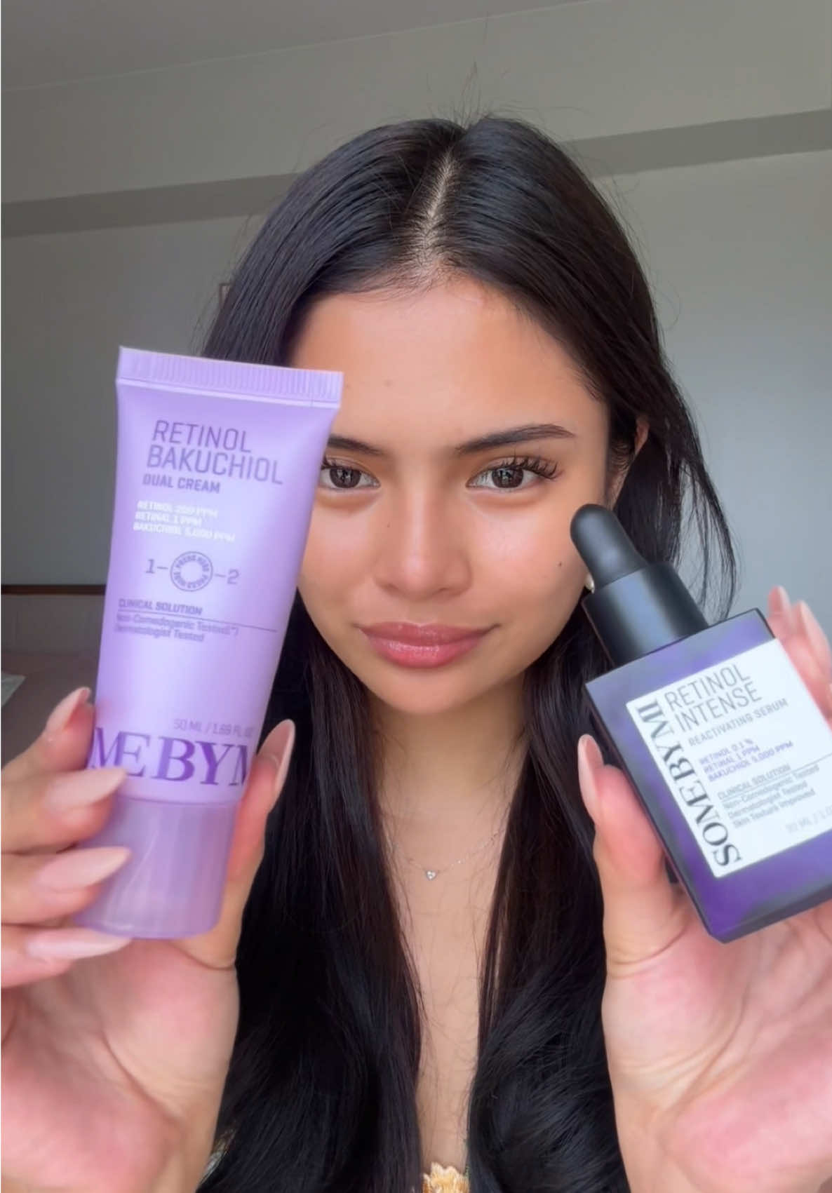 We hate it when our skin is dull, this retinol duo from @SOME BY MI US helps me cater to my dull looking skin. A whole week of consistent use gives a drastic result and radiant glow #cream #glassskin #retinol #OurGlowDay #somebymi @Some By Mi Philippines 