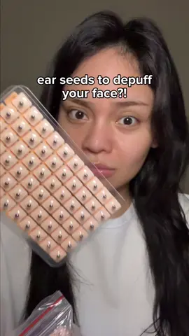Replying to @eiir12345 I’m not here to sell you guys on a new trend, which, in this case, just happens to be ear seeds. I don’t own a company that’s trying to sell you ear seeds eithet. If anything I hope this video gives you a balanced perspective on this popular topic, and above all, it reminds you to stay curious but skeptical especially when it comes to beauty trends 🤍 Be smart friends! That’s all I ask 😭  #LearnItOnTikTok #earseeds #lymphaticdrainage #puffyface #beautytrend 