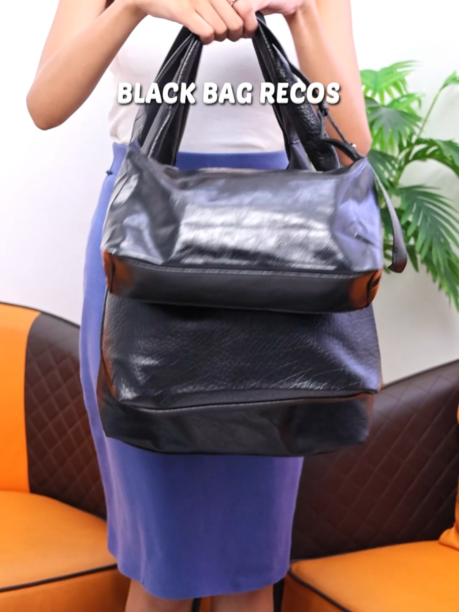 Which one’s your favorite? ✨ BLACK BAG RECOS✨🖤#bags #newbag  #collection #viral #stylish #fyp #belindabag