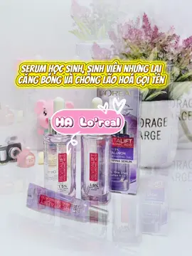 Bà nào da l siêu khô,  dễ kích ứng nên dùng thử nhé #serumloreal #HA #afiliate #xuhuong #serumcapam 