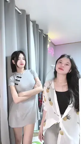 2 con báo 🤭 #foryou #giaitri #girlfriend 