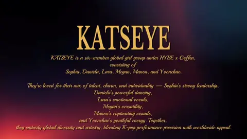 #KATSEYE || how are we feeling guysss…bc im not okay after editing this. [@KATSEYE] [credits: @evvq for the video and text idea] #katseye #dreamacademy #edit #fyp 