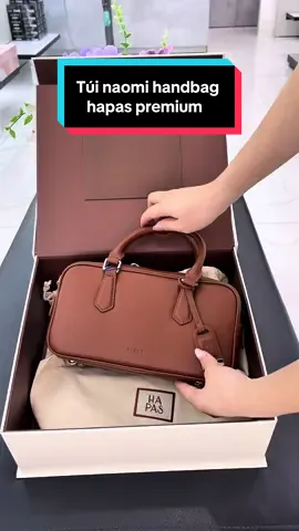 ✨ Naomi Handbag – Nét thanh lịch đẳng cấp từ Hapas Premium ✨ Từng đường may tỉ mỉ, form chuẩn sang chảnh – chiếc túi mà nàng chỉ cần xách lên là auto cuốn hút. 💋 Naomi không chỉ là túi, mà là tuyên ngôn của phong cách tinh tế!#HAPAS #tuihottrend #premium #viral #brownies 
