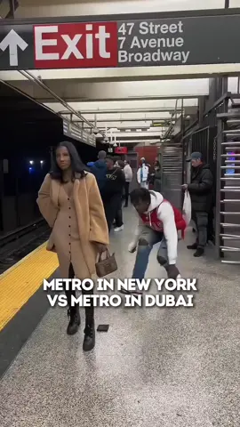 In Dubai, the metro and all public spaces are designed with your comfort and safety in mind. Looking to elevate your lifestyle? Move to Dubai. It’s one of the best decisions you’ll ever make. #Dubai #DubaiMetro #NewYorkMetro #DubaiRealEstate #InvestinDubai  