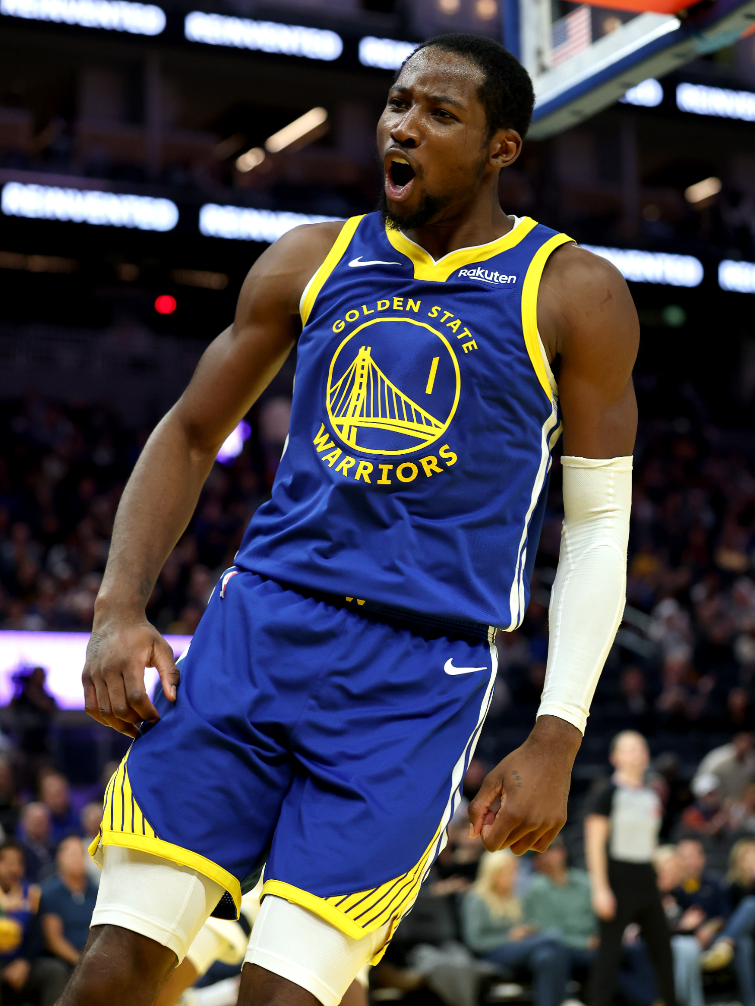 Jonathan Kuminga🇨🇩leading the charge once again🔥 Top scorer for the Warriors in the win over Memphis, living up to the hype and making this a true breakout season. #NBAAfrica #NBA