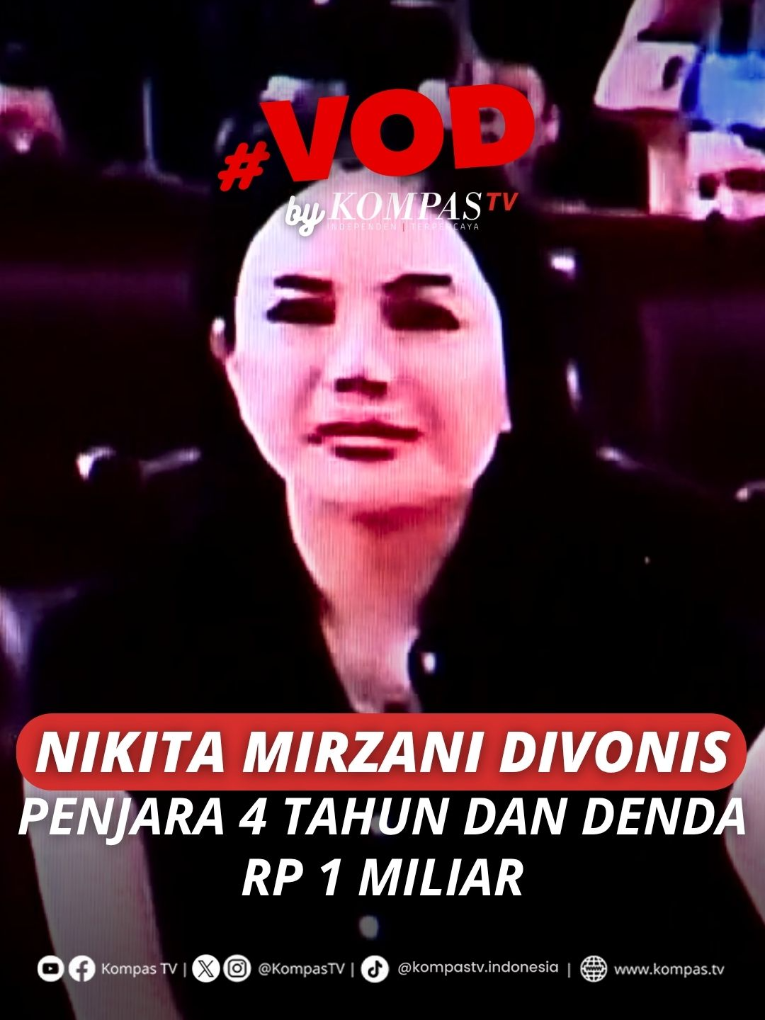 Artis Nikita Mirzani dijatuhi vonis empat tahun penjara dalam kasus dugaan pemerasan terhadap pengusaha skincare sekaligus dokter Reza Gladys, Selasa (28/10/2025). Putusan tersebut dibacakan majelis hakim di Pengadilan Negeri Jakarta Selatan, Selasa (28/10/2025). 