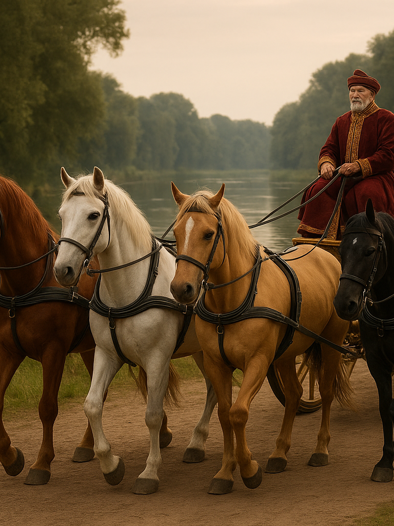 Empat kuda itu bukan sekadar warna… tapi nafsu dalam dirimu yang berebut arah. Merah membakar, hitam menelan, kuning menggoda, putih menuntun. Ingat… jangan biarkan kudamu mengendalikan hidupmu. ✨ Rahayu ing ati, rahayu ing urip. 🎥 Simbol 4 kuda = 4 nafsu manusia. Sais = kesadaran jiwa. Saat semua seimbang… barulah engkau sampai pada mutmainnah — ketenangan sejati. #FilosofiJawa #NafsuManusia #Kejawen #FilosofiHidup #RenunganJiwa #SpiritualJawa #Rahayu #MistikNusantara #FYPIndonesia #KontenSpiritual #VideoFilosofi #JiwaTenang #PituturJawa