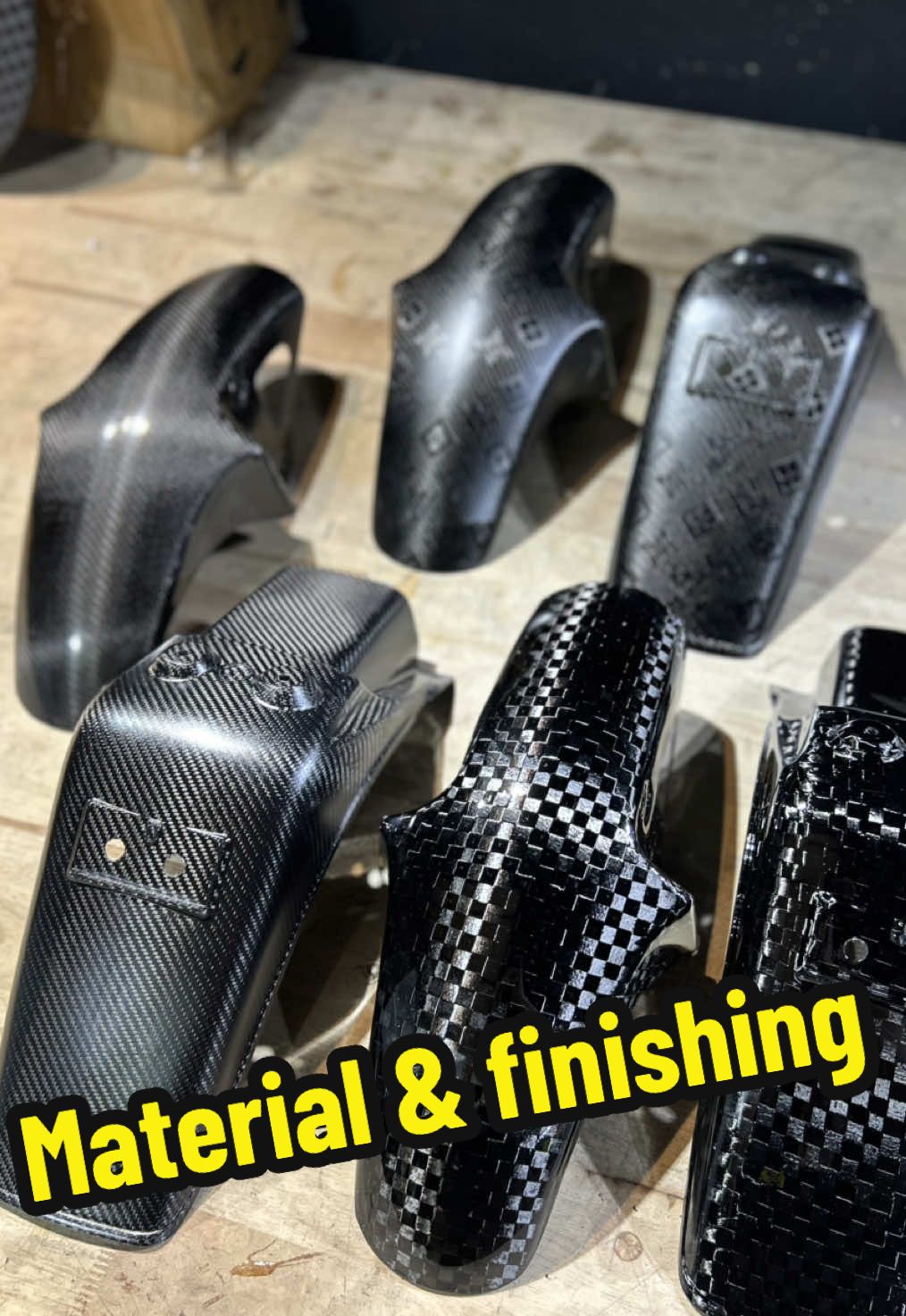 Carbon fiber material & finishing type #15composite  #trustthecarbon 