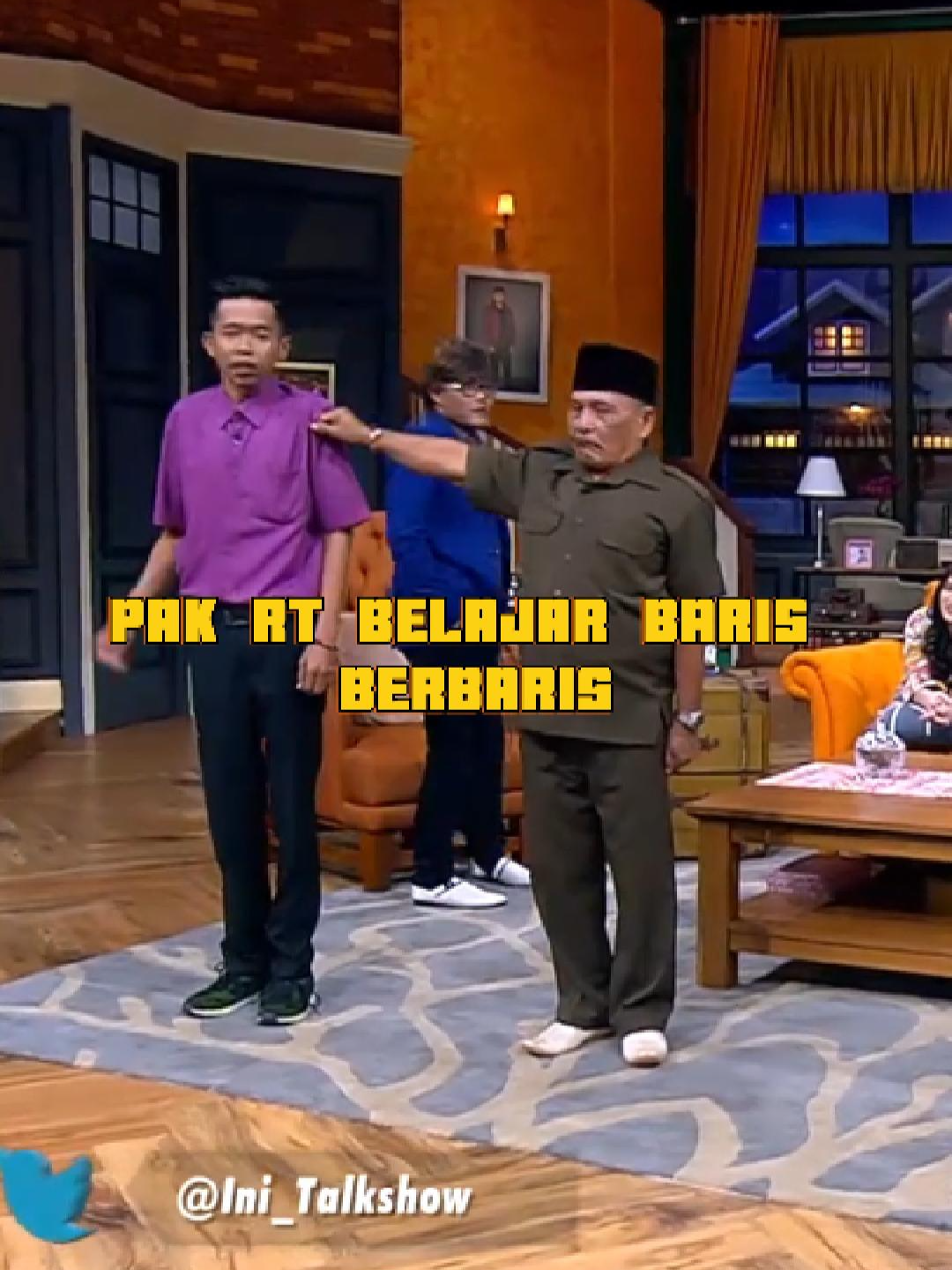 Pak RT Belajar Baris Berbaris #talkshowclip #initalkshow #hajibolot #andretaulany #sule