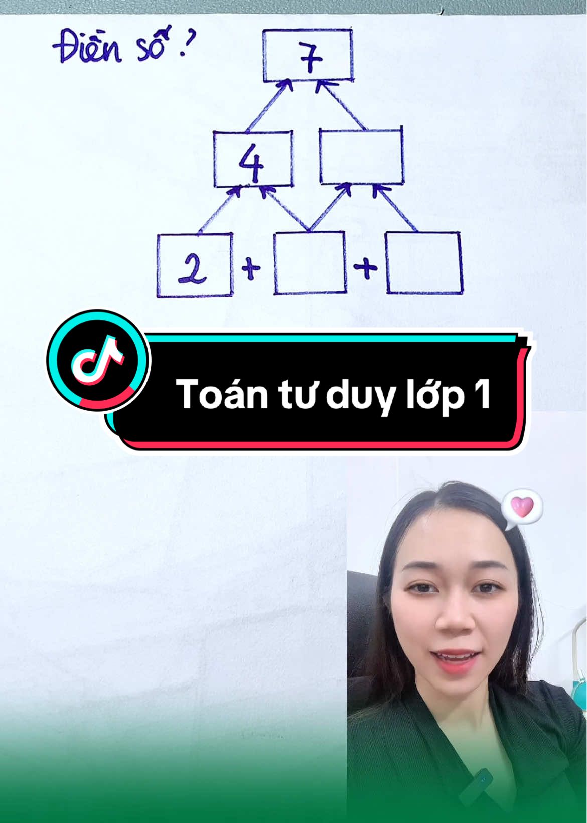Toán tư duy lớp 1 #toanlop1 #lop1 #toantuduy 