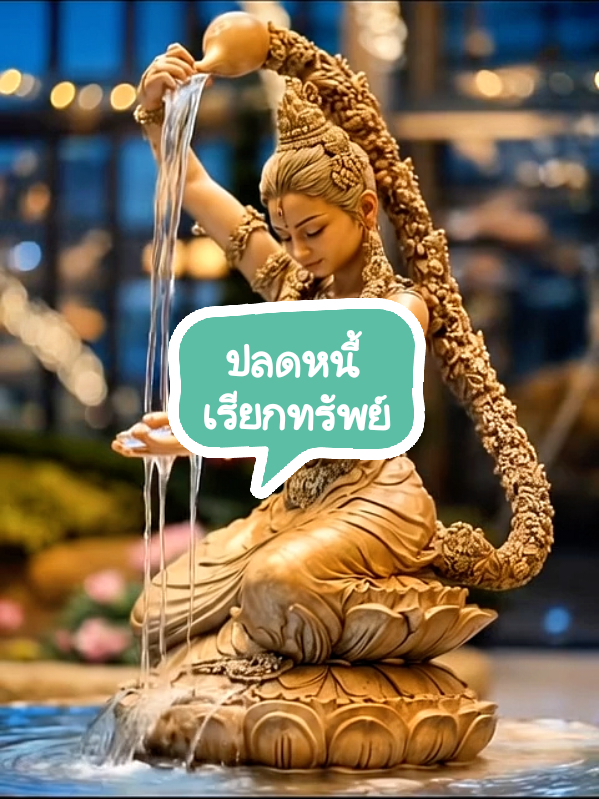 ใครที่ติดหนี้ เงินไม่พอใช้ ลองบูชาพระแม่ธรณีดูค่ะ 🌏💦 ท่านช่วยชำระกรรมเก่า เปิดทางโชคลาภ และปลดหนี้ได้จริง แค่จุดธูป 9 ดอก ตั้งน้ำสะอาด 1 แก้ว แล้วอธิษฐานด้วยใจบริสุทธิ์ พระแม่ธรณีจะช่วยให้คุณมีทางออกอย่างอัศจรรย์ 💰✨” พระแม่ธรณีไม่เคยทอดทิ้งคนดี 🌏 ขอด้วยใจจริง ปลดหนี้ได้จริง 💛 #พระแม่ธรณี #สายมู #ปลดหนี้ #เรียกทรัพย์ #คลิปนี้ต้องฟีด 