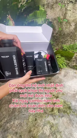 Đàn ông thế hệ mới nhất định phải sạch khoẻ thì người yêu mới mê được nha Xài ngay combo nam tính chăm sóc toàn diện cho nam này nha #combonamtinhrhysman #rhysman #suatamnuochoa #quatangbantrai #suatam3in1 