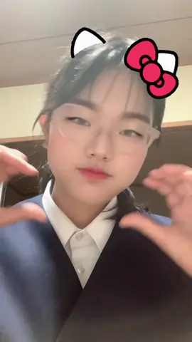 せセンター分け     1本結び      制服 どぉーお