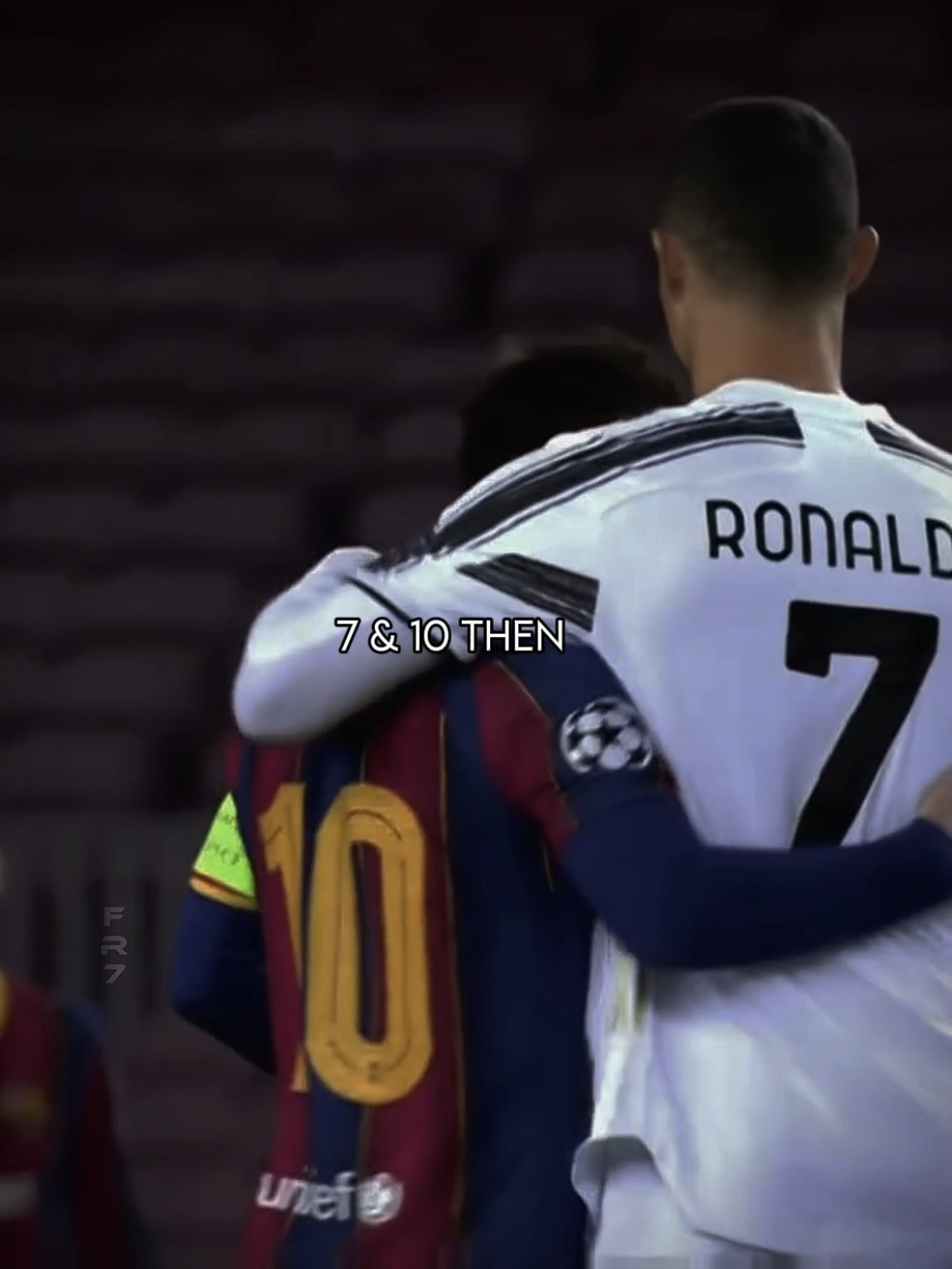 7 & 10 then..#football #cristianoronaldo #leomessi #viral #fyp 