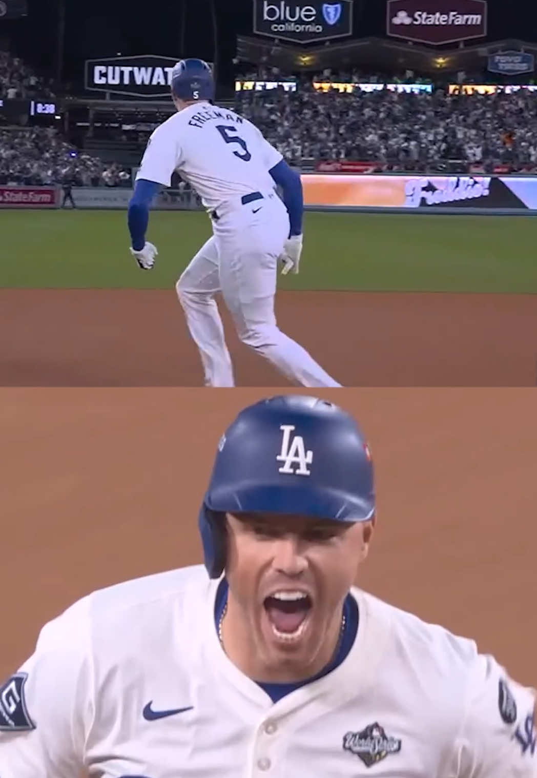 Once in a lifetime 'til Freddie says he wants it twice. #WorldSeries #dodgers #sports #losangeles 