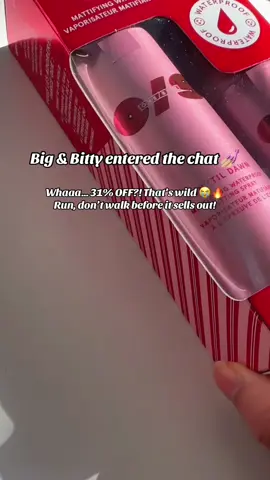 Don’t Walk, Run DEAL 🏃‍♀️  @ONE SIZE BEAUTY #onesizebeauty #settingspray #fyp #tiktokshopcreatorpicks #trending 