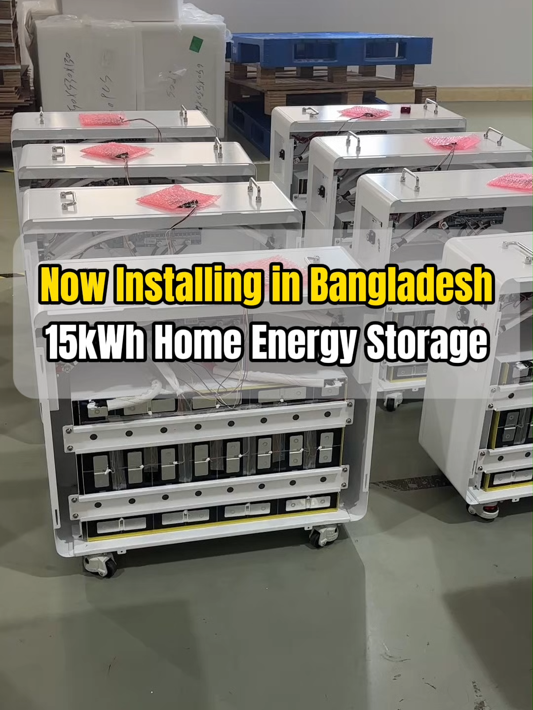 Go smart, go solar! Message us to power up the easy way.#lithiumbattery #powerstation #LifePo4 #factory #battery #China #offgrid #ESS #homeenergystorage