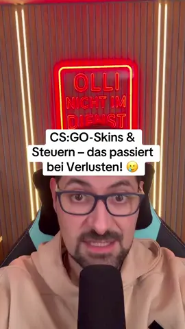 💥 Der CS:GO-Skin-Markt ist abgestürzt – viele sitzen jetzt auf dicken Verlusten. Doch steuerlich kommt’s drauf an, ob du privat oder gewerblich handelst. ⚖️ Egal wie: Ohne saubere Dokumentation (Kauf, Verkauf, Gebühren, Screenshots) erkennt das Finanzamt nichts an. 📂 Wer hier ordentlich nachweist, kann den Crash vielleicht noch steuerlich retten. 💸 #counterstrike #finanzamt #steuern #steuer #verlust 
