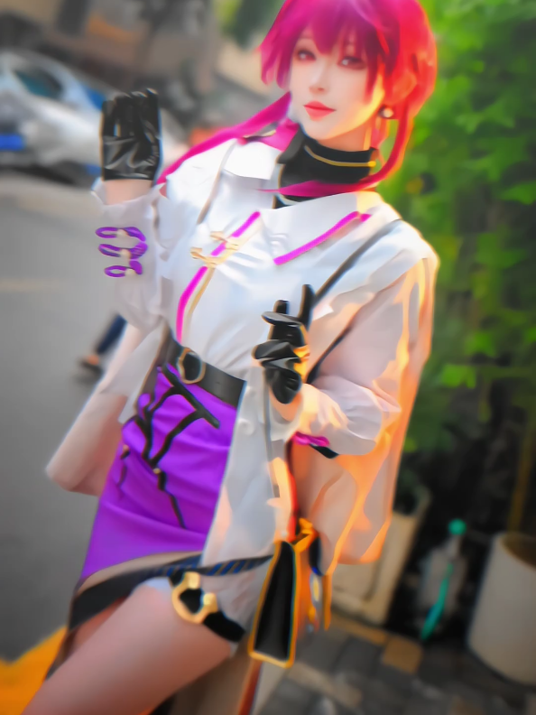 kafka😋                                                [ cos : senaka ] #cosplay#kafka#HonkaiStarRail#douyin抖音#cos 