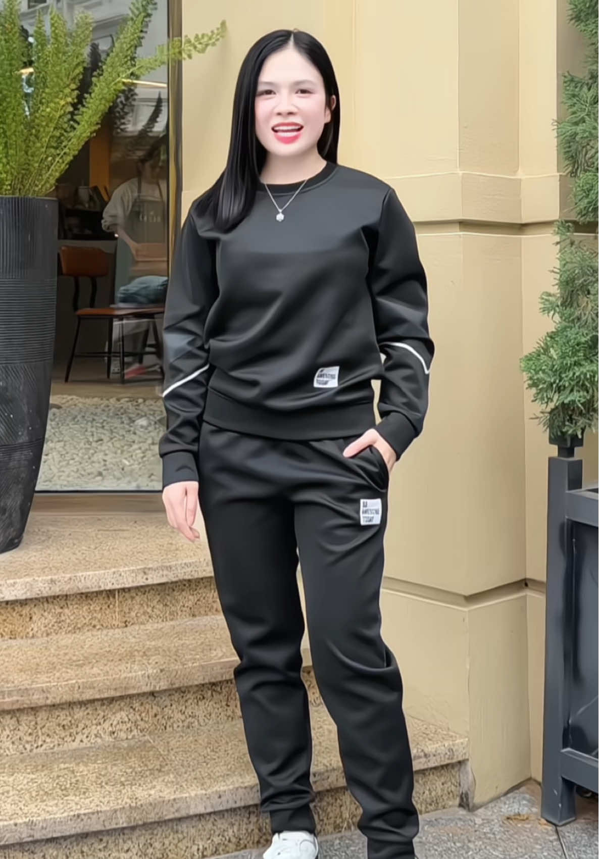 Bộ quần áo thu đông AMYCHY 