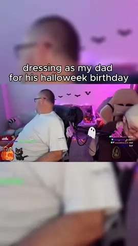 i think he loved it  #halloween #halloweencostume #twitch #girlgamer #girldad 