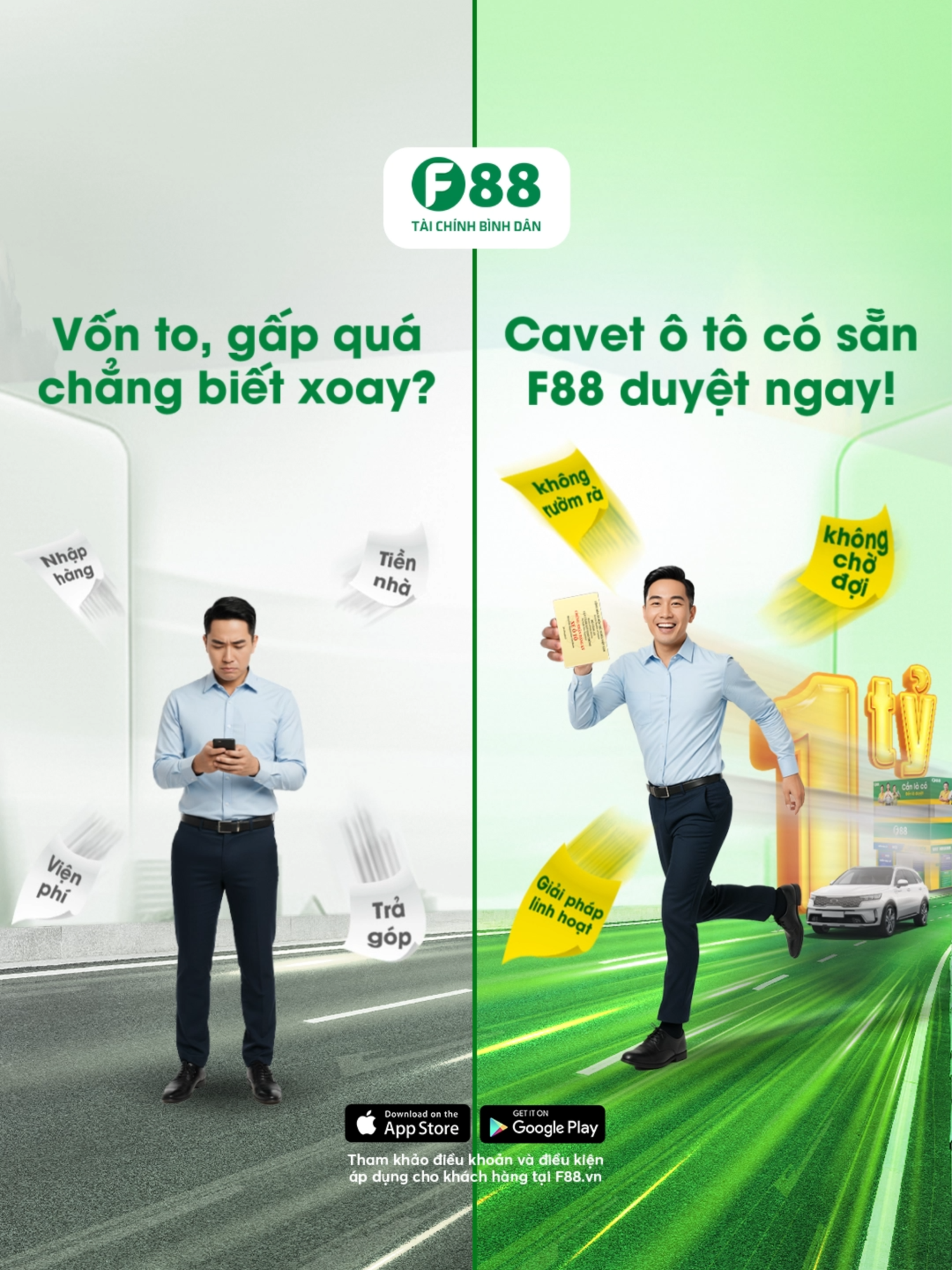 Giải pháp vốn linh hoạt cho chủ xe ô tô. F88 cung cấp gói tài chính tiện lợi, hỗ trợ bạn thực hiện các kế hoạch kinh doanh lớn. #F88taichinhbinhdan #camdangkyoto #vaynhanhvayde #vaynhanh