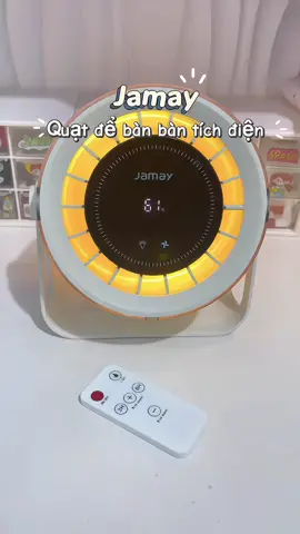 Giới thiệu cho mấy bà em quạt Jamay F20, nhỏ gọn – hẹn giờ – pin trâu – điều khiển từ xa, đủ combo xịn luôn 😍🔥 #jamay#jamayf20#quattichdien#quattichdiendeban#LearnOnTikTok 