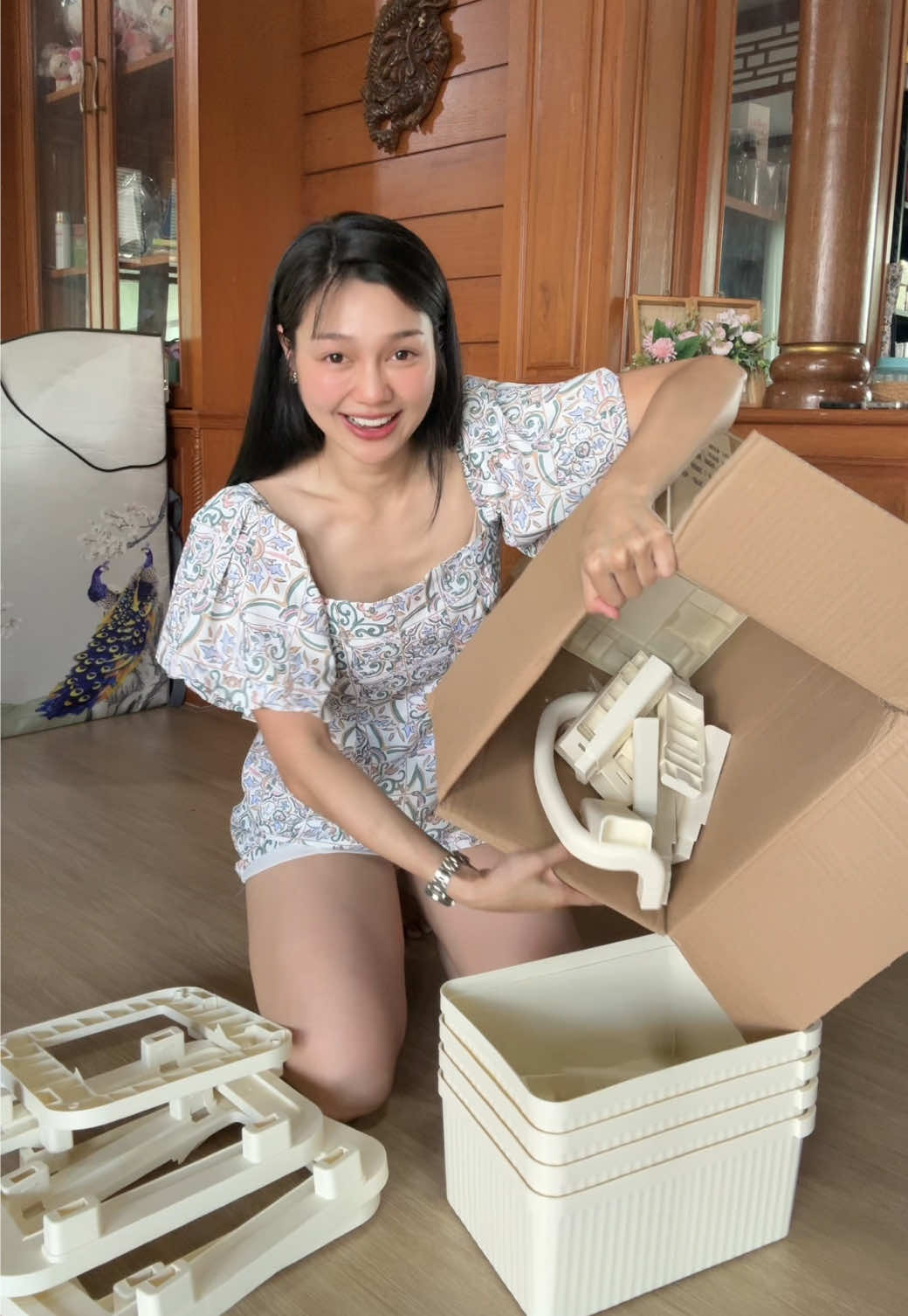 เป็นแม่ต้องหาเงินให้เก่งๆค่ะ #ลิ้นชัก #ลิ้นชักเก็บของ #ชั้นวางของอเนกประสงค์ #ของใช้ในบ้าน 