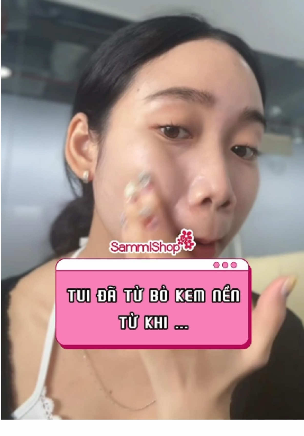 Thoa lên mặt nhẹ tênh tưởng không thoa gì luôn á mấy bà 😳 #sammishop #skincarechinhhang #makeup #bbcream #missha 