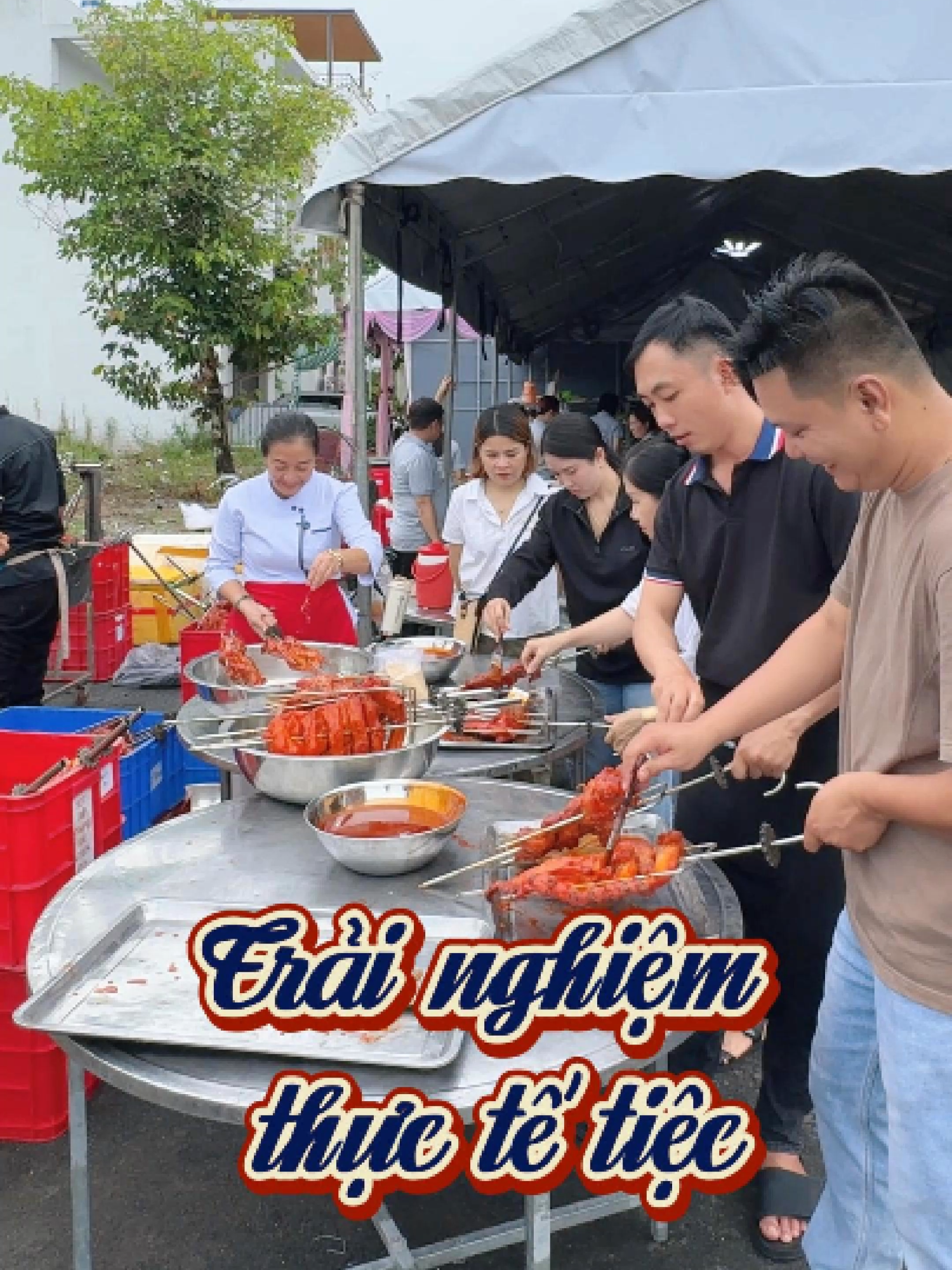 Buổi trải nghiệm thực tế tiệc dành cho học viên nhà Đăng Khoa - 11/11 Mở khóa combo 20 món Vip #nauandangkhoa #tiktok #xuhuong #cuoi #mientay #damcuoimientay #tiecluudong #dichvunauan #combo20monvip