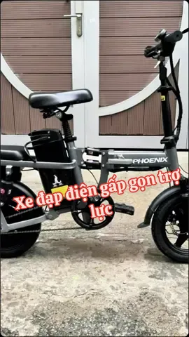 Xe đạp điện gấp gọn trợ lực