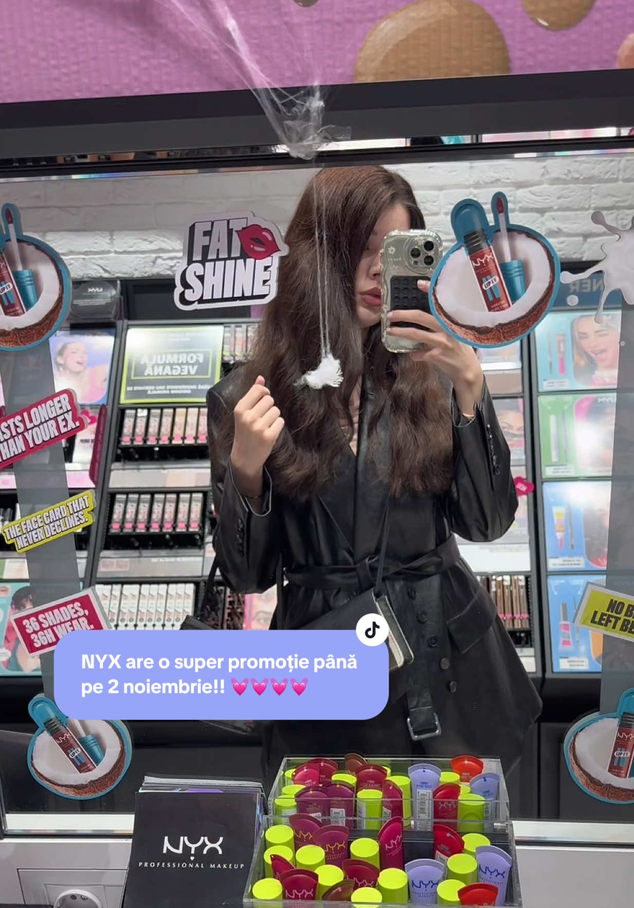 Super promotie la NYX in Afi Brasov, pana pe 2 noiembrie 💓💓💓#nyxcosmeticsromania #gifted #fry #makeup #nyxcosmetics 