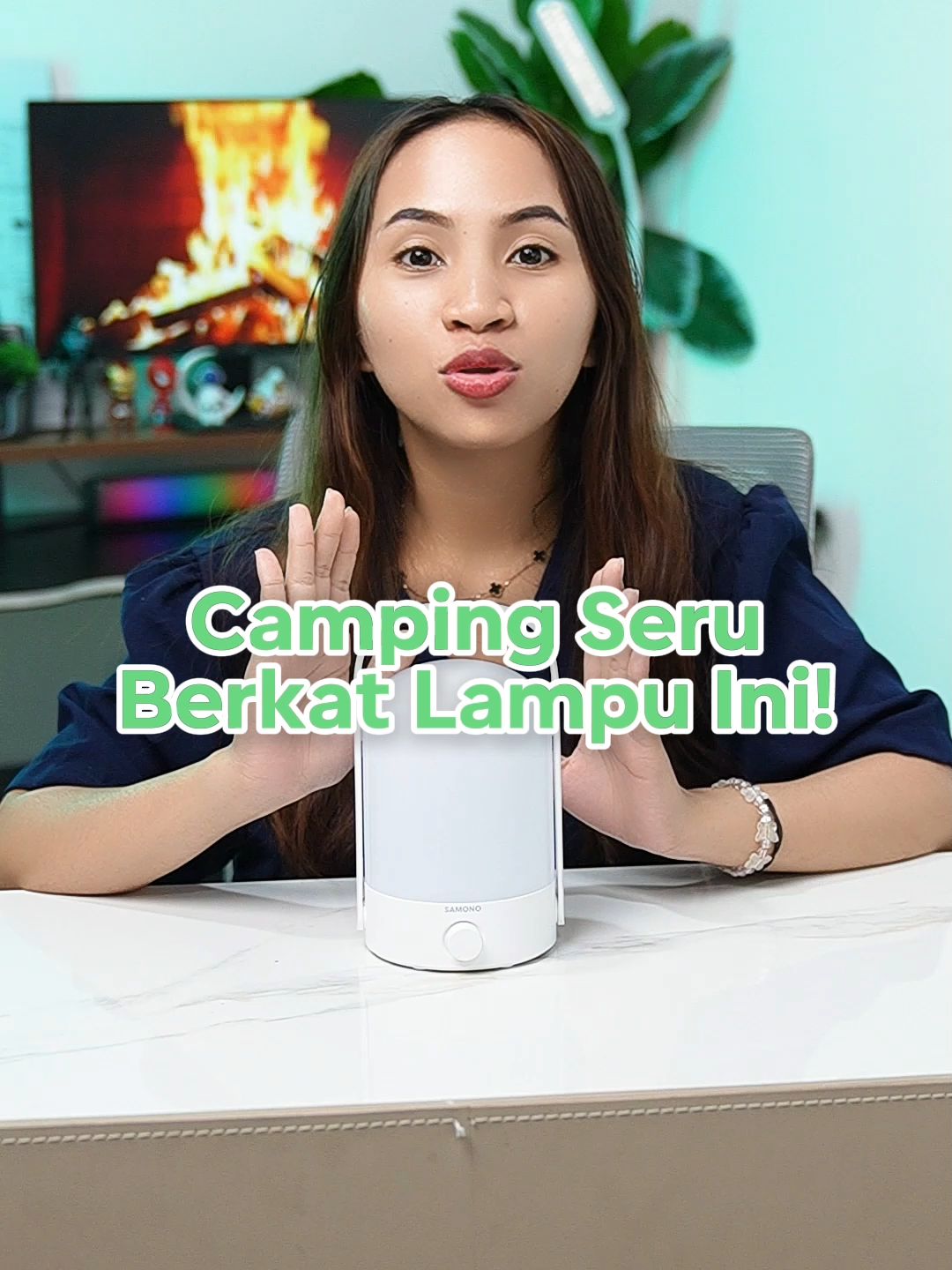 Camping jadi makin seru dan hangat berkat lampu ini! Suasana malam jadi lebih hidup dan aman. ✨🏕️ #CampingSeru #LampuCamping #OutdoorVibes #MalamCahaya #PetualanganMalam