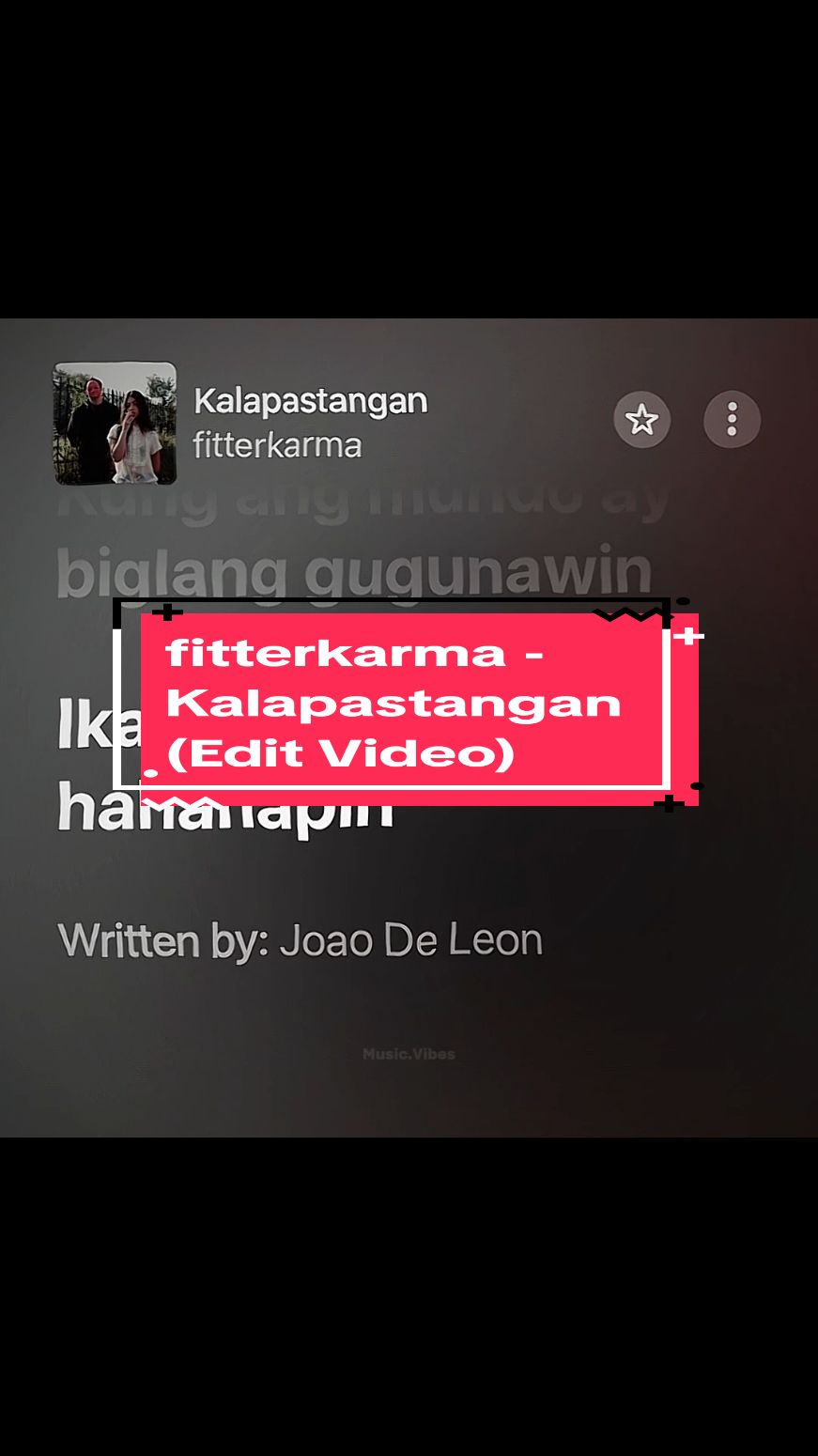 fitterkarma - Kalapastangan (Edit Video) | #fitterkarma #kalapastangan #applemusic #fyp #lyric #lyrics #musicvibe #musicvibes 