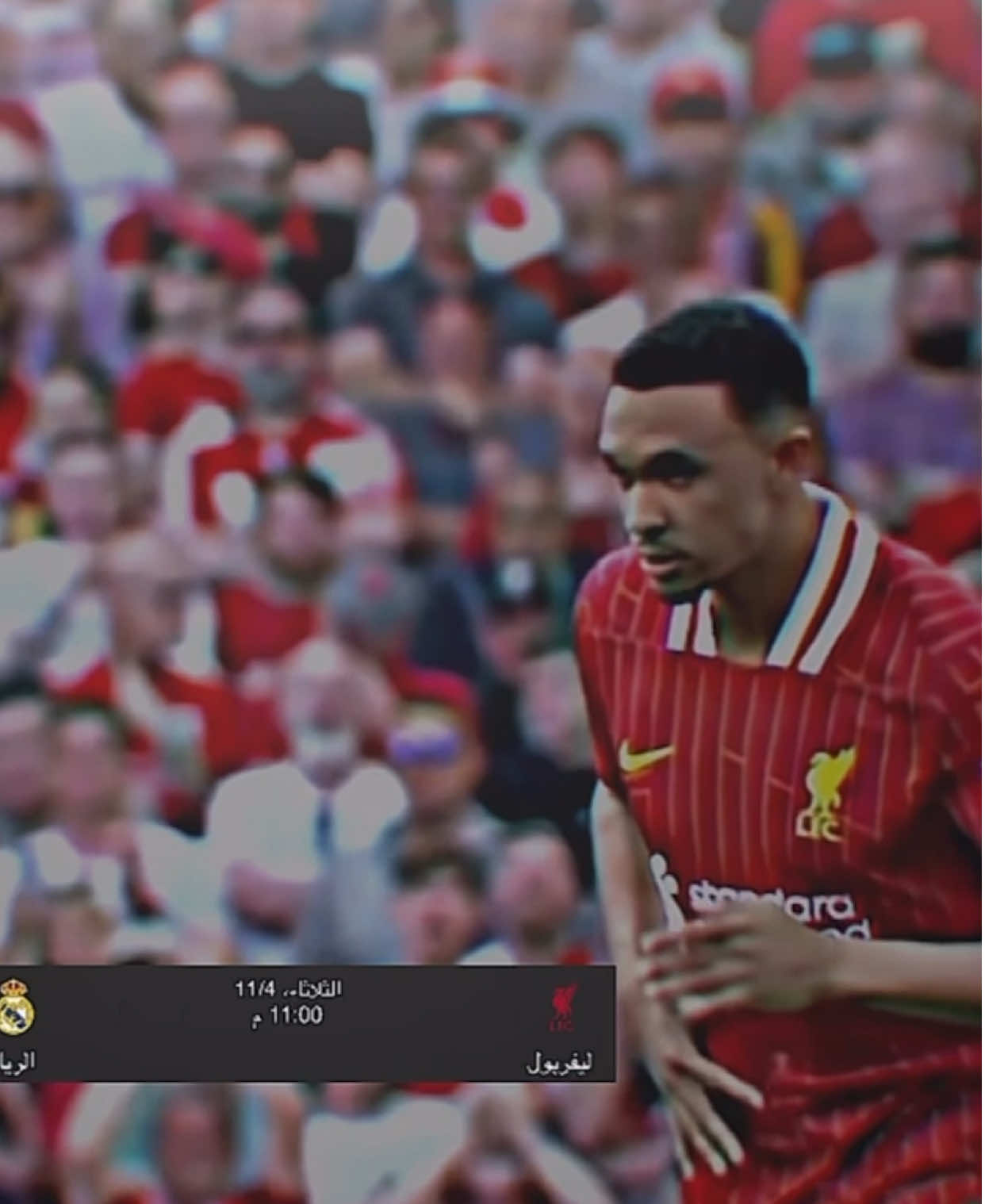 انظروا انظروا باي قلب ستلعب هذا إللقاء اخبرني يا ارنولد..😔🥲 . . #تيم_البلندور_ريال⚜️ #مباراة_ريال_مدريد_و_ليفربول #دوري_ابطال_اوروبا #fyp #foryou 