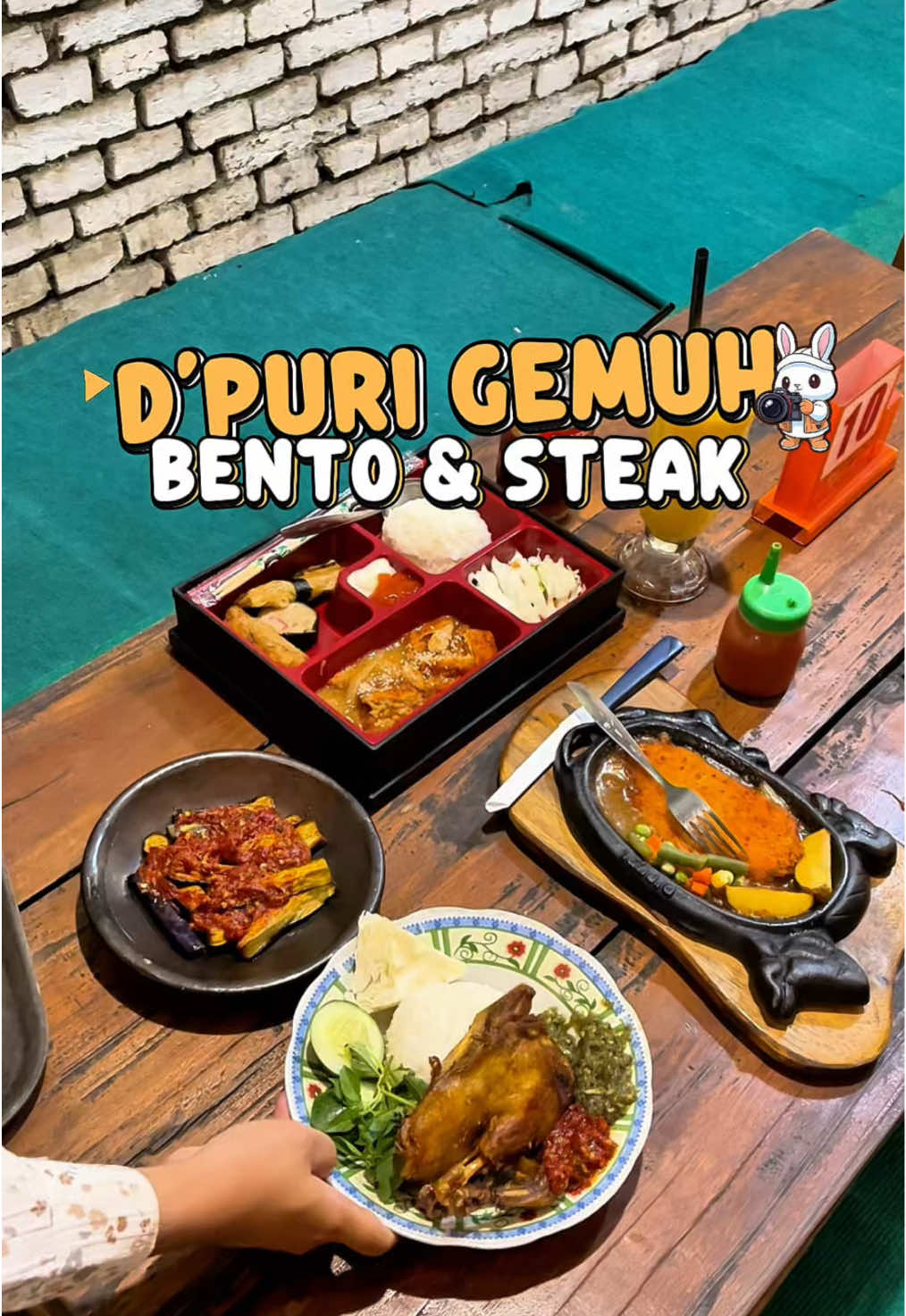 Menu Restoran harga Warungan menunya banyak wenakkk wenakkkk🤤 📍D’puri Bento & Steak Cabang Gemuh #kulinerkendal #steaktiktok #bebekgoreng #dpuriresto #fyp 