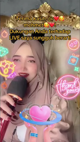 ❤️🥰mehmet🥰❤️, terima kasih atas dukungan luar biasa Anda di LIVE saya! Saya akan terus membuat konten LIVE yang lebih baik!@❤️🥰mehmet🥰❤️ #tiktoklive #livehighlights #livegift #handhearts #hati 