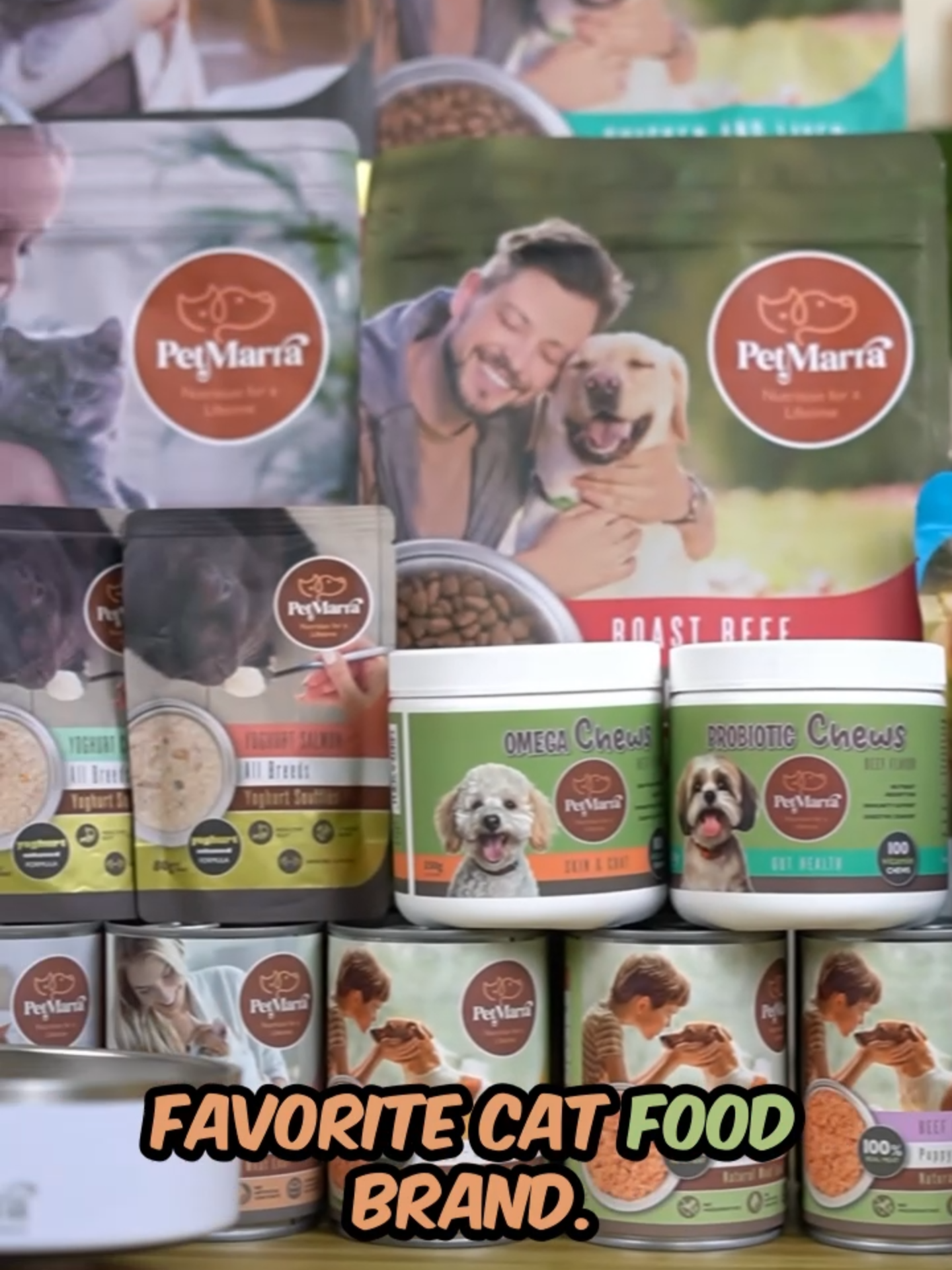 When they know you stocked up on their favorites! 😻😻 These cats can't get enough of PetMarra! Give your furbabies the delicious nutrition they deserve. What PetMarra product is your pet begging for? Provide your furry companion the BEST NUTRITION FOR A LIFETIME! 💚🤎 #FUNTasticPayday #PetMarra #iLovePetMarra #NutritionForALifetime #SwitchUpwithPetMarra