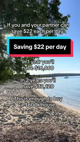 Can you save $22 per day? 