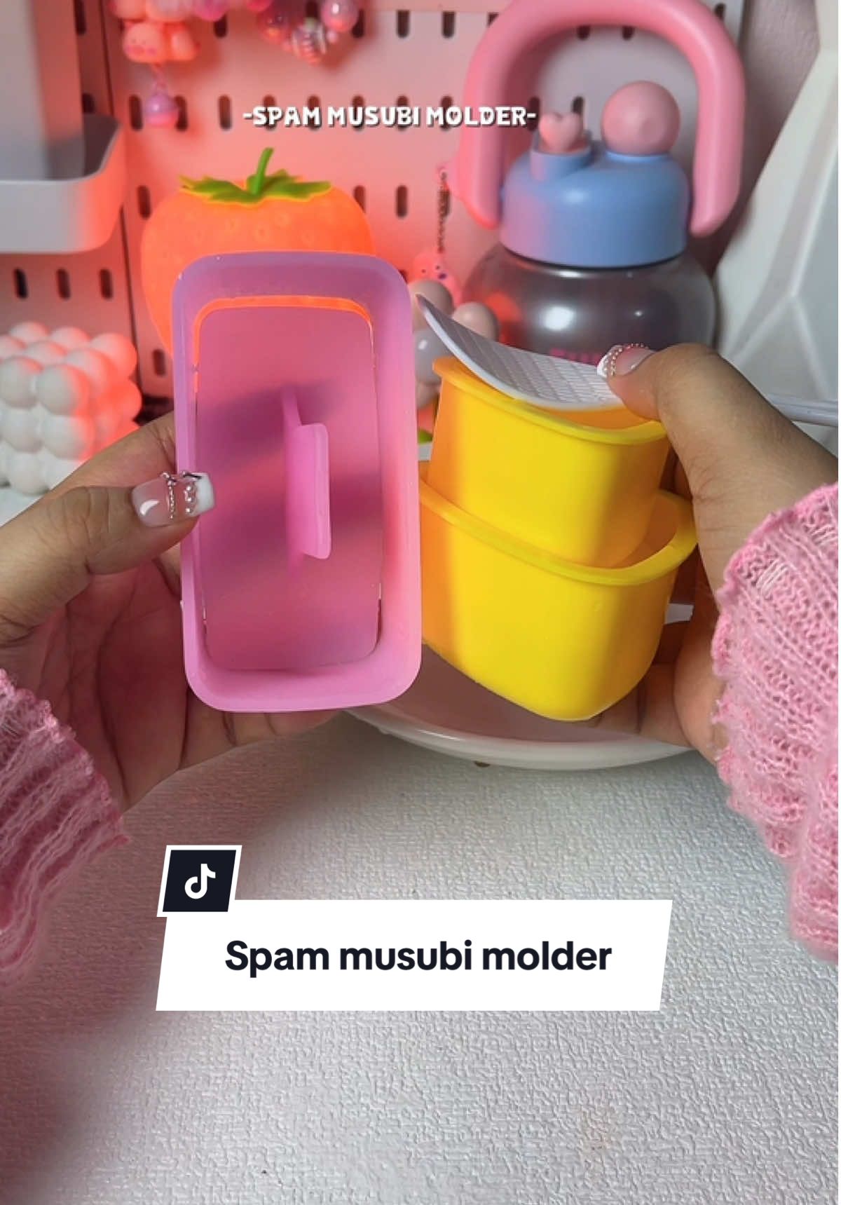 4pcs spam musubi onigiri rice molder #musubi #spammusubi #musubimolder #onigirimolder #ricemolder 
