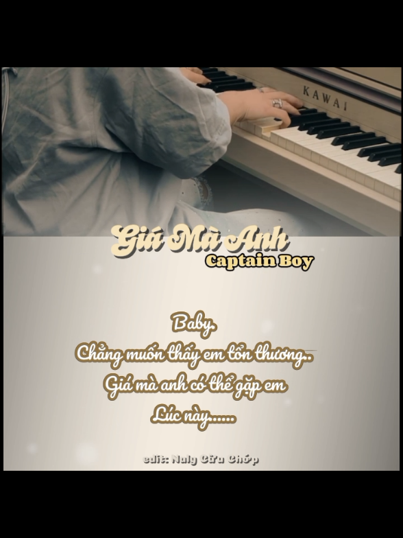 Tôi ở đây để yêu lyrics Hoàng Đức Duy viết 💛 Captain mang lại nhiều cảm xúc cho bài hát này. Vừa là chút tiếc nuối của hai chữ 