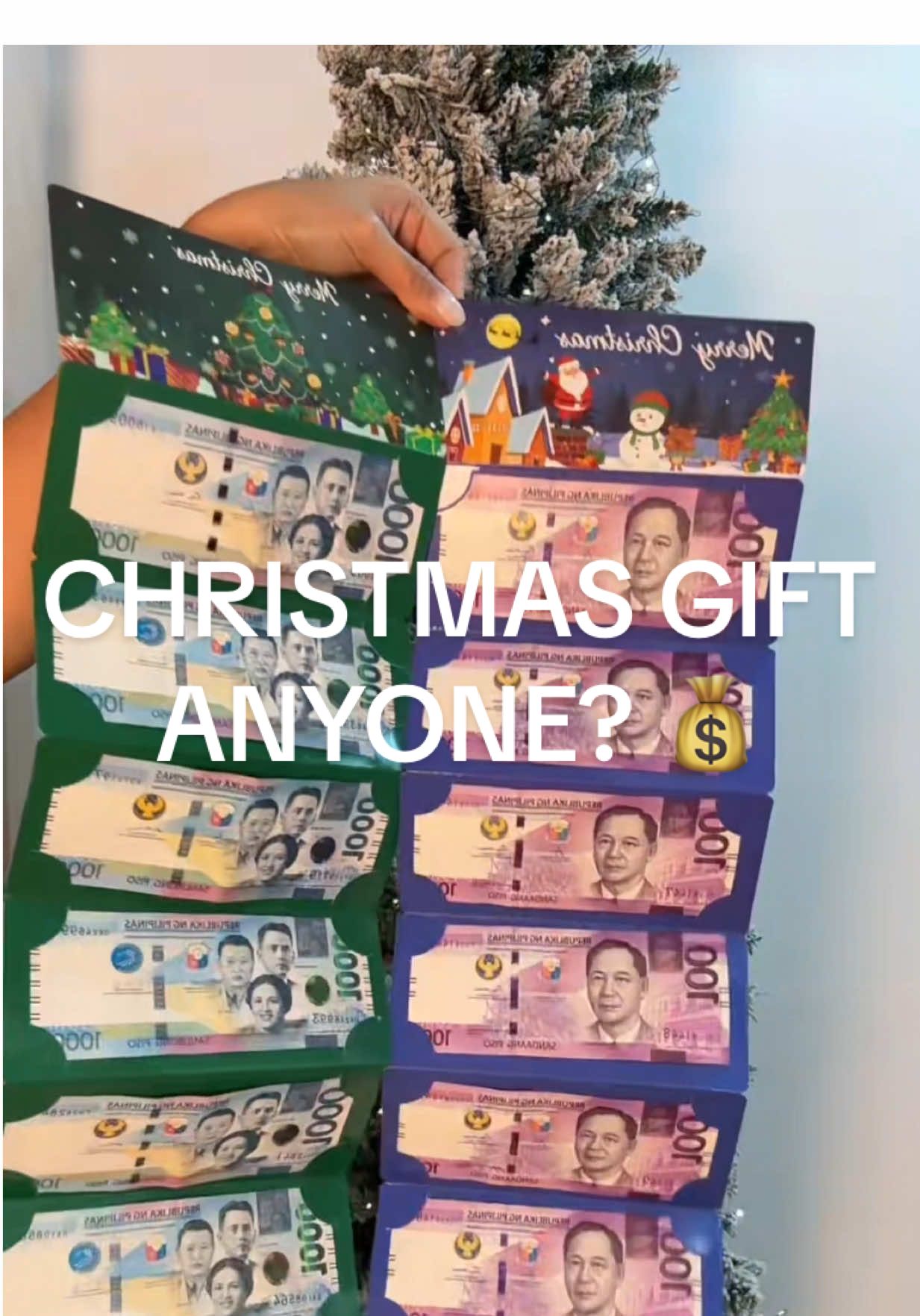 Ang saya namang makatanggap ng money card na ganito sa pasko! #christmasgift #giftidea #moneycardholder #moneyenvelope 